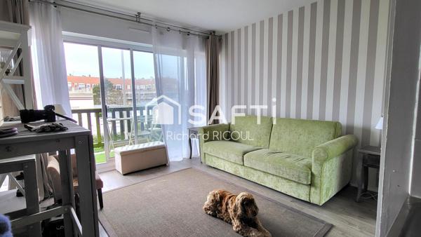 Studio 22m² - Deauville - Plage à 200m - Au calme - Balcon
