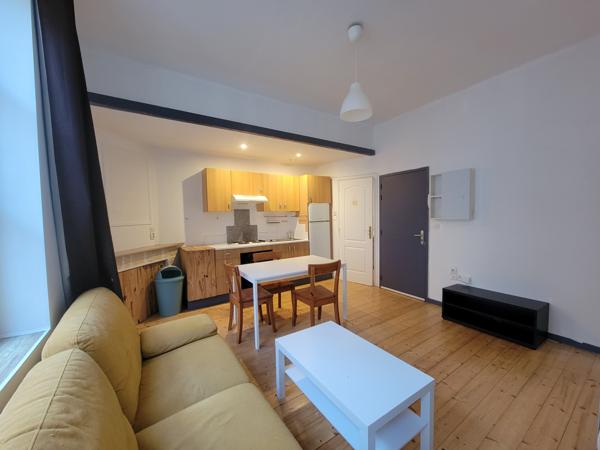 Metz (57000) F2 MEUBLE METZ CENTRE 33M² COTE COUR AU CALME