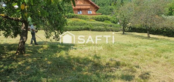 Beau terrain à la vue panoramique, petit prix !