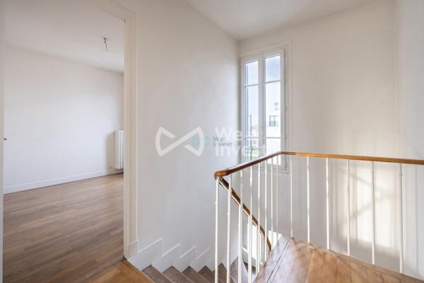 COLOMBES – VILLA GALLÉ | Maison de caractère non motoyenne 5 chambres – Terrain de 623 m²