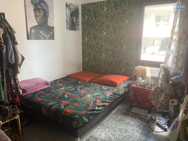 A vendre appartement T2 avec varangue et Parking en sous-sol- La Possession.