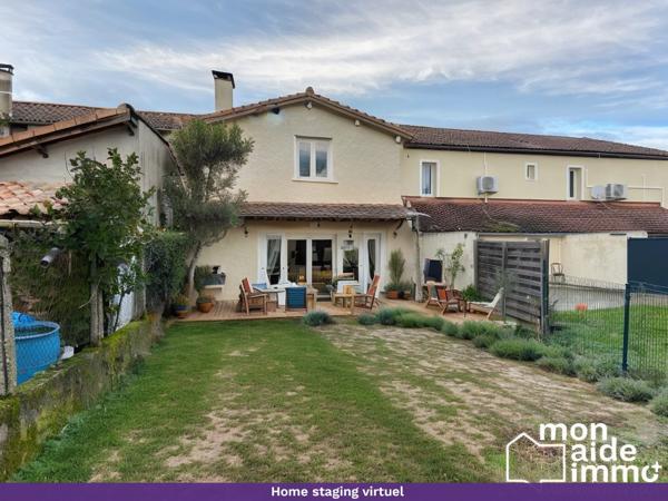 Maison de ville avec jardin