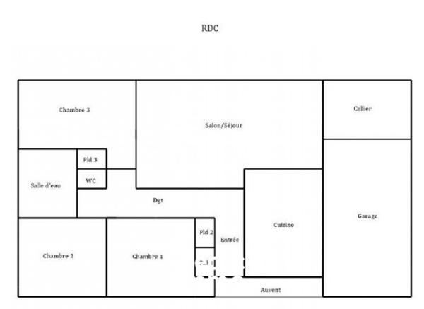 Vente maison La mothe achard, 90m² 4 pièces 249 500€ avec garage