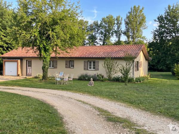 Maison en bois de plain pied