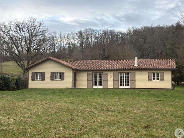 Maison en bois de plain pied