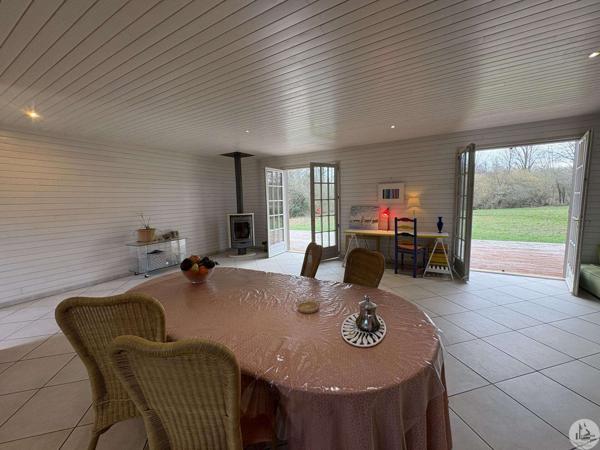 Maison en bois de plain pied