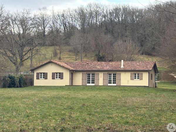 Maison en bois de plain pied