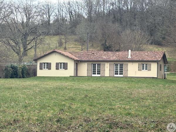 Maison en bois de plain pied