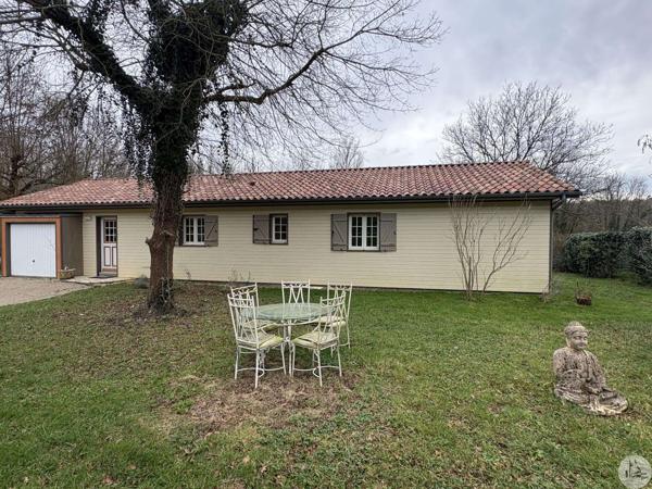 Maison en bois de plain pied