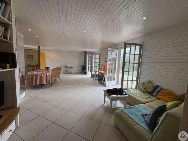 Maison en bois de plain pied