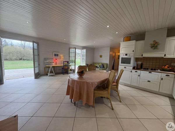 Maison en bois de plain pied