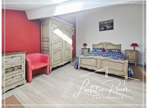 Ensemble immobilier d’exception, 2 appartements + plateau à aménager dans le centre de Bon-Encontre