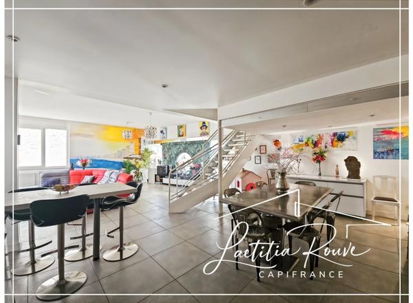 Ensemble immobilier d’exception, 2 appartements + plateau à aménager dans le centre de Bon-Encontre