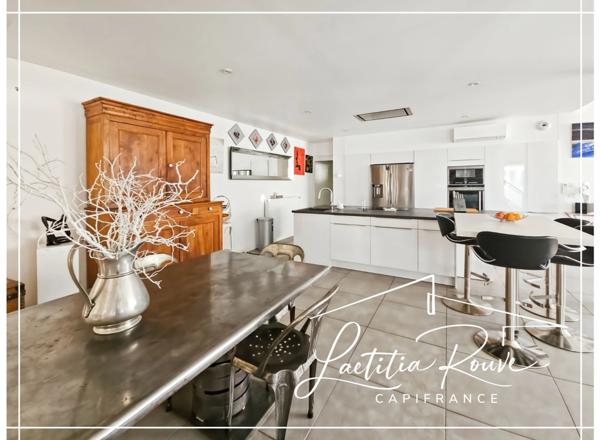 Ensemble immobilier d’exception, 2 appartements + plateau à aménager dans le centre de Bon-Encontre