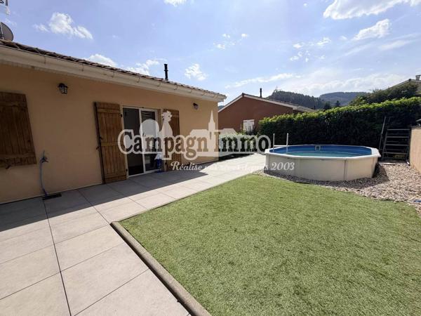 Maison 100 m² avec extérieur