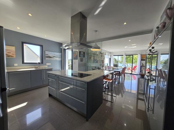 L’île Tudy, Unique & Exceptionnelle Maison d’architecte (210 m²) Avec Vue Panoramique