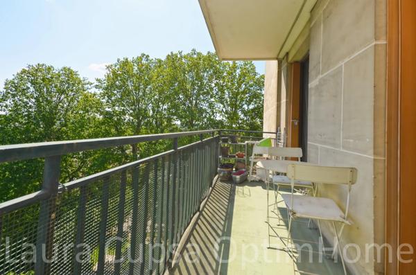 ANTONY CENTRE 8 MIN RER - 4P 91 M² - ASCENSEUR - 2 BALCONS - CAVE ET BOX