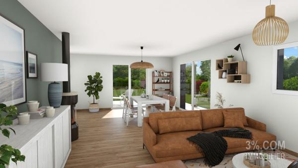 Terrain Constructible VIABILISÉ de 752 m² Savenay (44260)