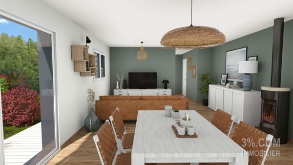 Terrain Constructible VIABILISÉ de 752 m² Savenay (44260)