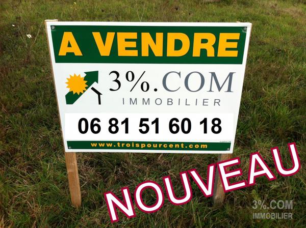 Terrain Constructible VIABILISÉ de 752 m² Savenay (44260)