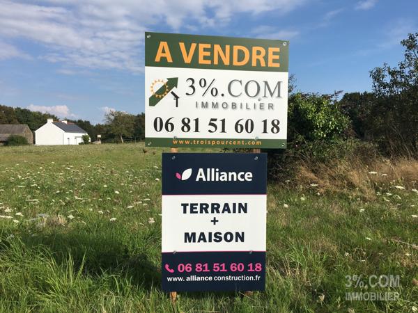 Terrain Constructible VIABILISÉ de 752 m² Savenay (44260)
