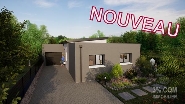 Terrain Constructible VIABILISÉ de 752 m² Savenay (44260)