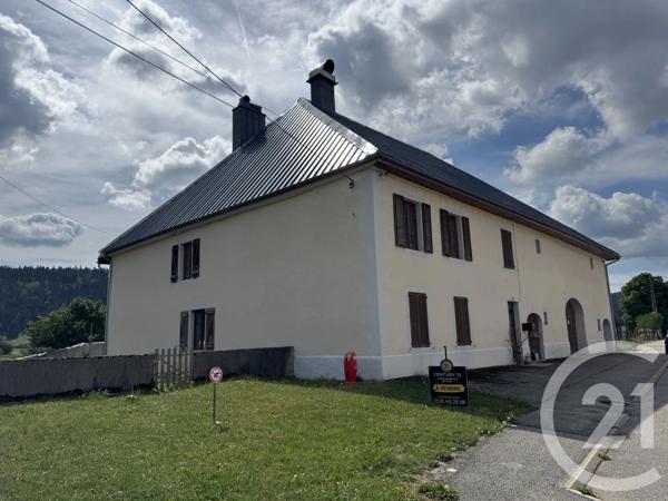 Maison à vendre  9 pièces - 216 m 2   MOUTHE  - 25