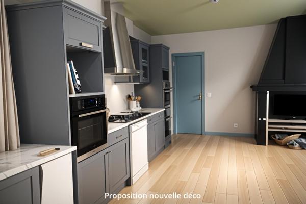 Ancien corps de ferme, 4chs, terrain 31 295 m², La Lande Patry