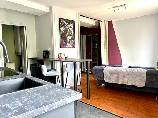 STUDIO MEUBLÉ 32,20 m² - MARINES