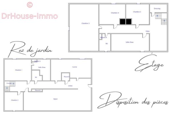 Maison à vendre 6 pièces de 160 m²