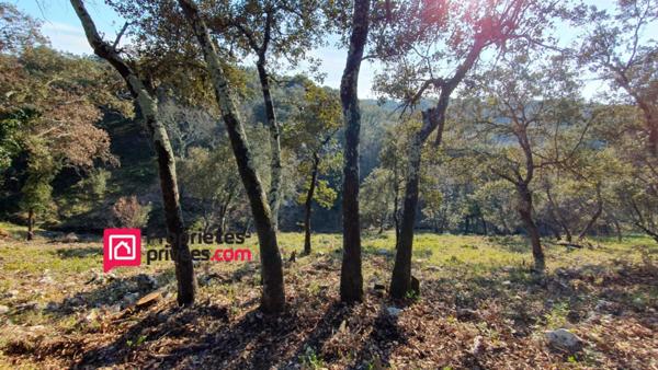 Terrain à 5km d'Uzès