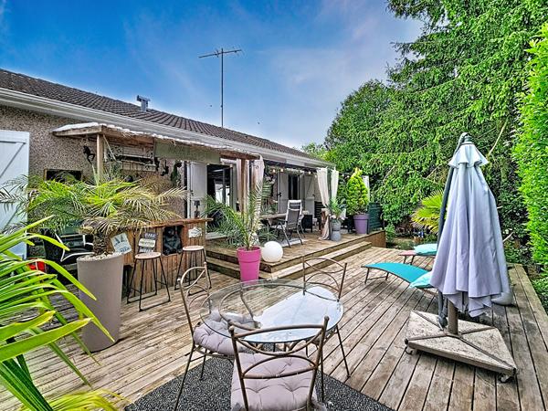 À Vendre_Bouxières aux Dames_ Emplacement rare_ Maison de 132m²_terrasse_jardin_garage