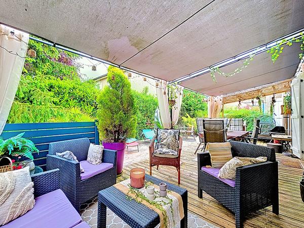 À Vendre_Bouxières aux Dames_ Emplacement rare_ Maison de 132m²_terrasse_jardin_garage