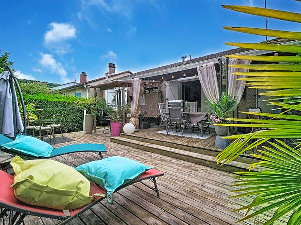 À Vendre_Bouxières aux Dames_ Emplacement rare_ Maison de 132m²_terrasse_jardin_garage