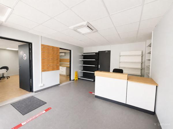 Immeuble mixte, Local commercial