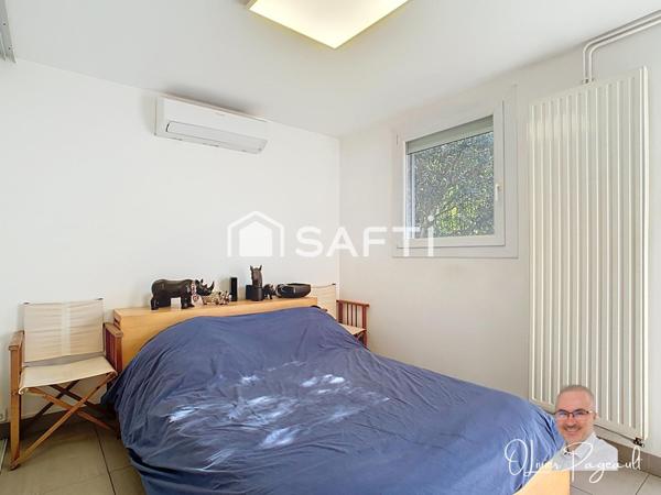 Maison de plain-pied avec jardin intimiste, portes de Lyon