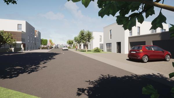 APPARTEMENT T3 – 76,59 M² – 1ER ÉTAGE – HAUCOURT-MOULAINE (PROXIMITÉ MEXY, LUXEMBOURG ET BELGIQUE)