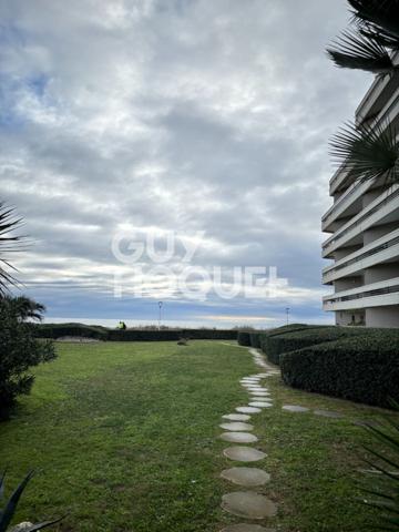 Canet Sud - Appartement - en Rez-de-jardin Vue Mer