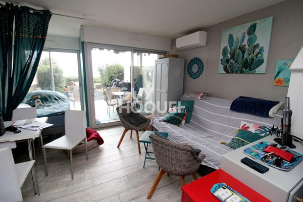 Canet Sud - Appartement - en Rez-de-jardin Vue Mer