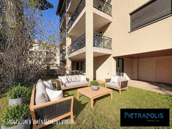 T2 avec Terrasses et Jardin privatif de 225m²