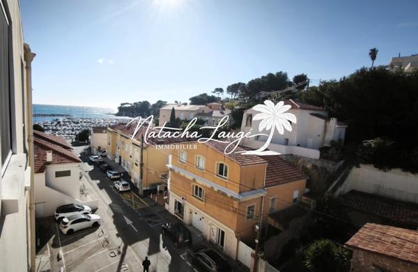 T3 lumineux au dernier étage avec vue mer – Proximité port – Potentiel 3ᵉ chambre CARRY LE ROUET (13)