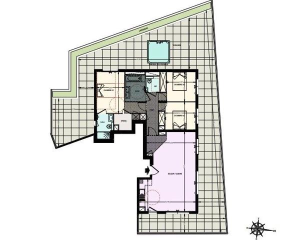 Vente Penthouse Le Cannet 4 Pièces 97 m²