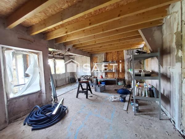 Propriété 19ème siècle en pierre à rénover