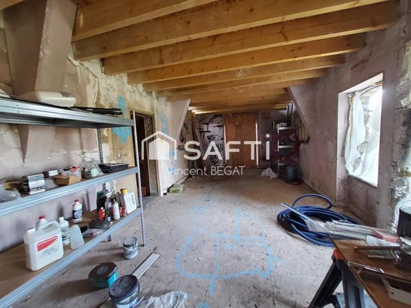 Propriété 19ème siècle en pierre à rénover