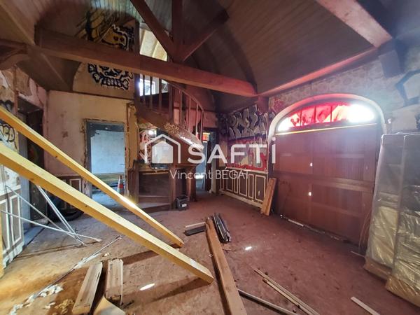 Propriété 19ème siècle en pierre à rénover