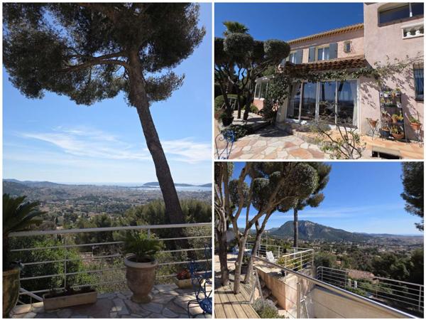 Toulon (83200) Magnifique maison en viager avec vue spectaculaire sur la rade de Toulon