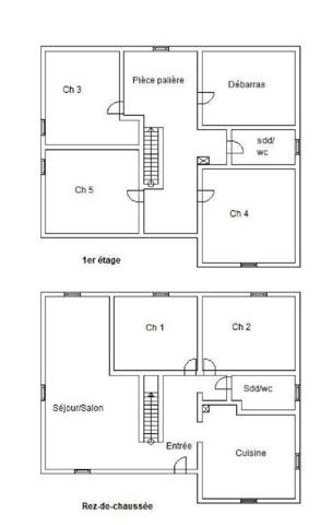 Maison Gournay En Bray 6 pièces 135.5 m2