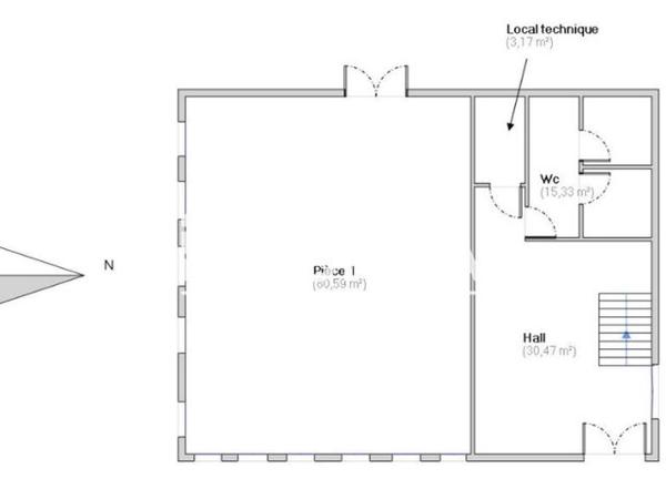 Location Local commercial 5 pièces - 70 RUE GUSTAVE EIFFEL Guilherand-granges 07500