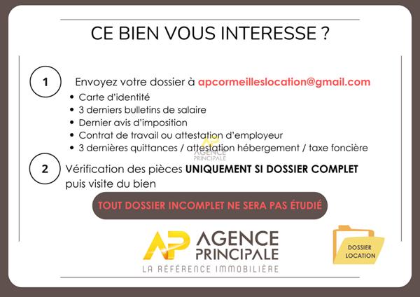 F3 - 10 minutes gare Loyer €1 152.42/mois charges comprises **  - Référence  1055