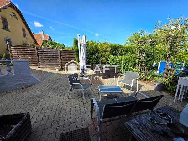 Belle maison rénovée avec terrasse